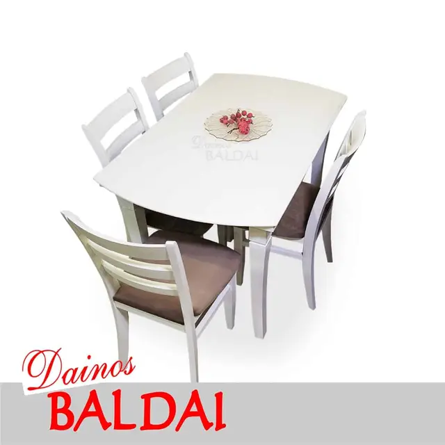 Stalas „Pasaga MINI“ su kėdėmis