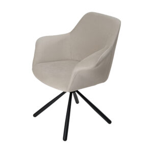 Valgomojo kėdė Pari/Anka-Swivel Conic KD (Šviesiai pilka)