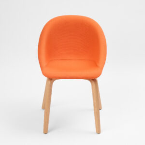 Valgomojo kėdė Hoop (Oranžinė)