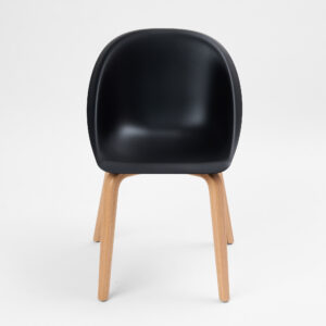 Valgomojo kėdė Hoop (Juoda)