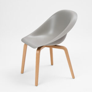 Valgomojo kėdė Hoop (Šviesiai pilka)