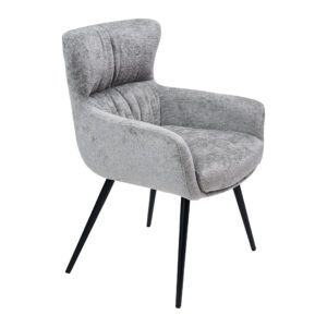 Valgomojo kėdė Kent, Pilka