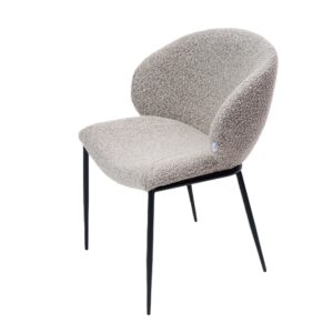 Valgomojo kėdė Amalia, Rusvai pilka