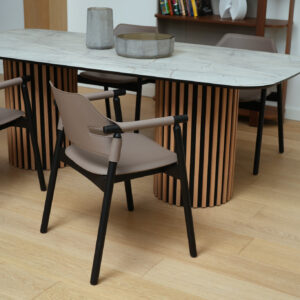 Valgomojo kėdė Ginger / LV2310, Pilkai rusva