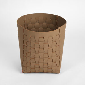 Krepšys ALS-219/D37, Tamsiai rudas, Eco oda