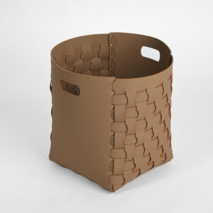 Krepšys ALS-219/D37, Tamsiai rudas, Eco oda