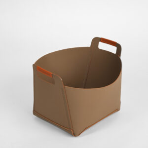 Krepšys ALS-212/2D37, Tamsiai rudas, Eco oda