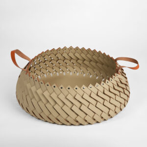 Krepšys ALS-203-8/D35, Šviesiai rudas, Eco oda