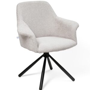 Valgomojo kėdė Pari/Odessa 650-Swivel Conic KD, Šviesiai pilka