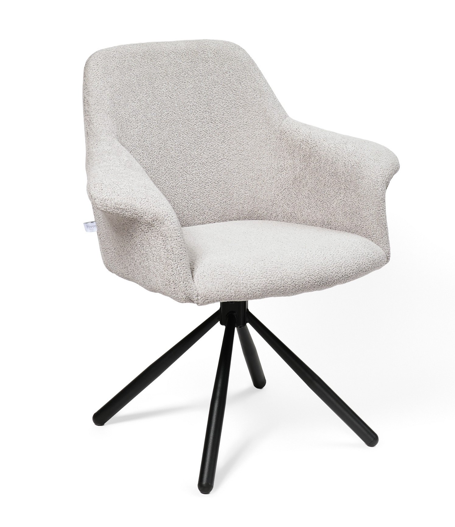 valgomojo kėdė pari/odessa 650 swivel conic kd, Šviesiai pilka