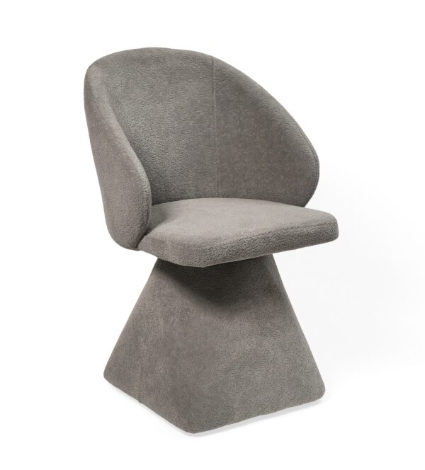 valgomojo kėdė patya/coco 13 swivel upholstered, pilka