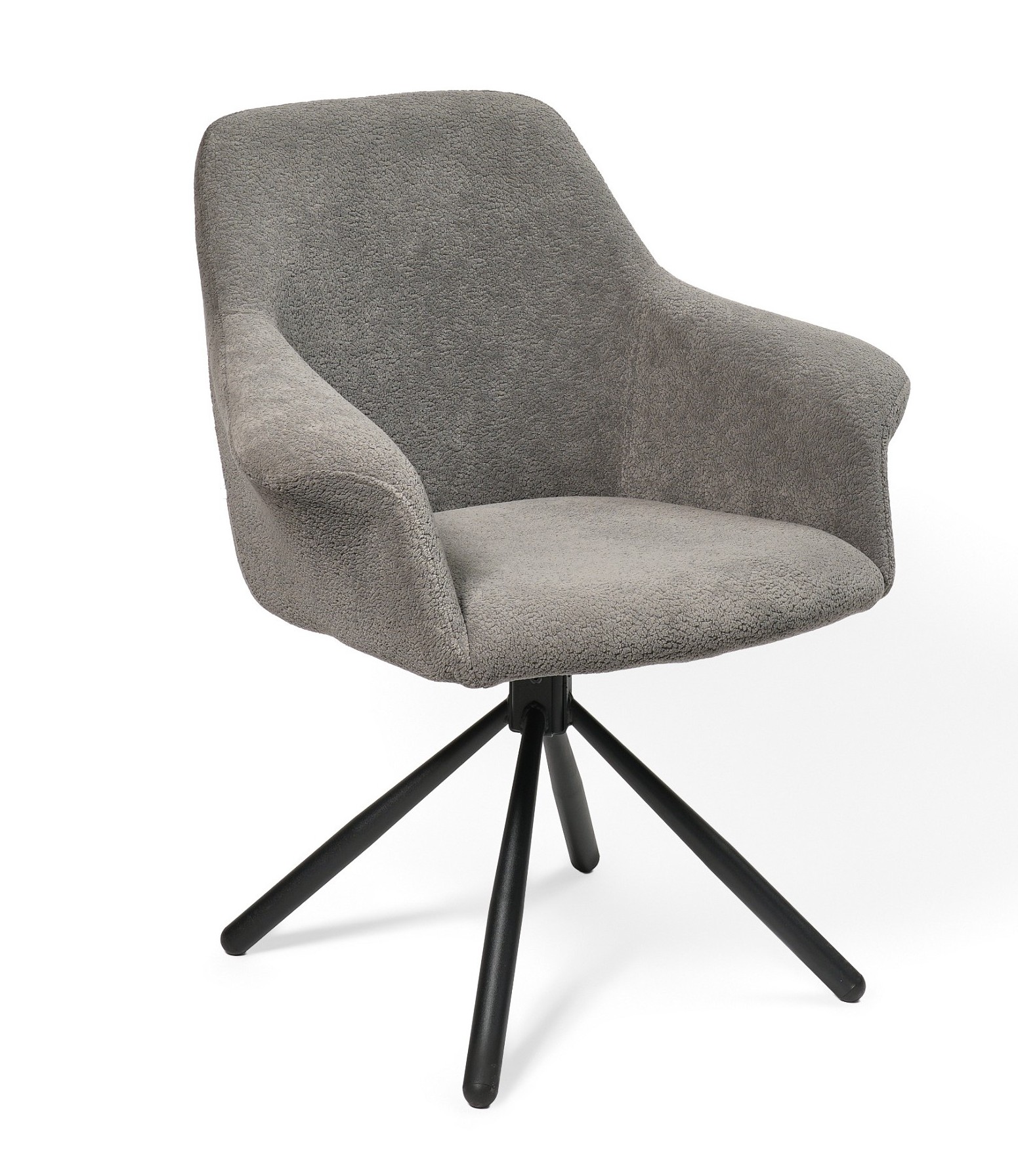 valgomojo kėdė pari/coco 13 swivel conic kd, pilka