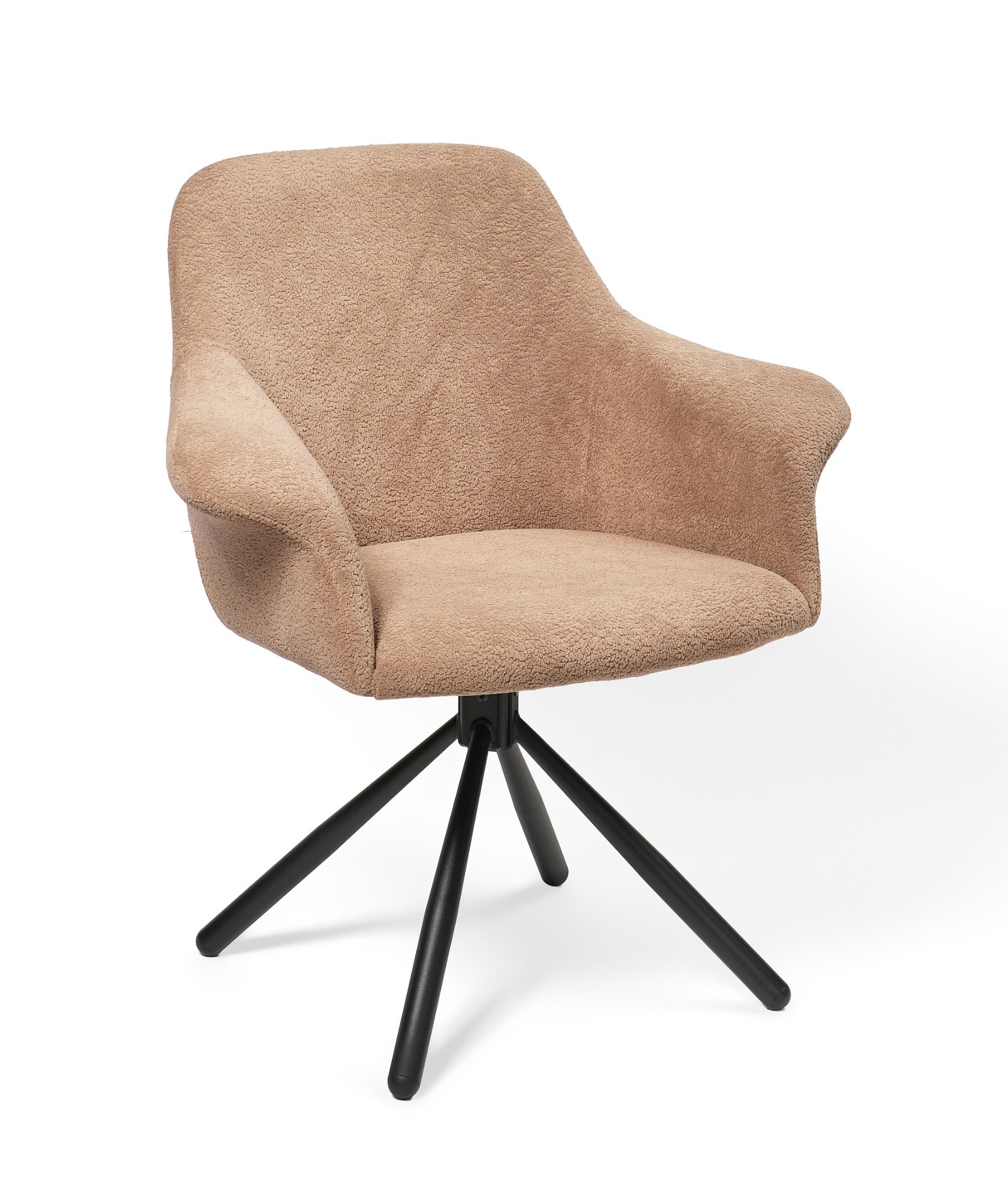 valgomojo kėdė pari/coco 5 swivel conic kd, ruda