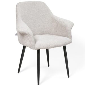 Valgomojo kėdė Pari/Odessa 650-Conic KD, Šviesiai pilka