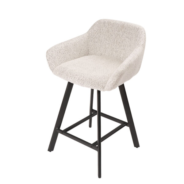 pusbario kėdė mey / odessa 600 (stool 65), Šviesiai pilka