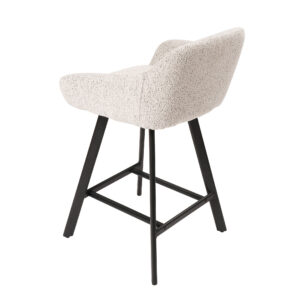 Pusbario kėdė Mey /  Odessa 600 (Stool 65), Šviesiai pilka