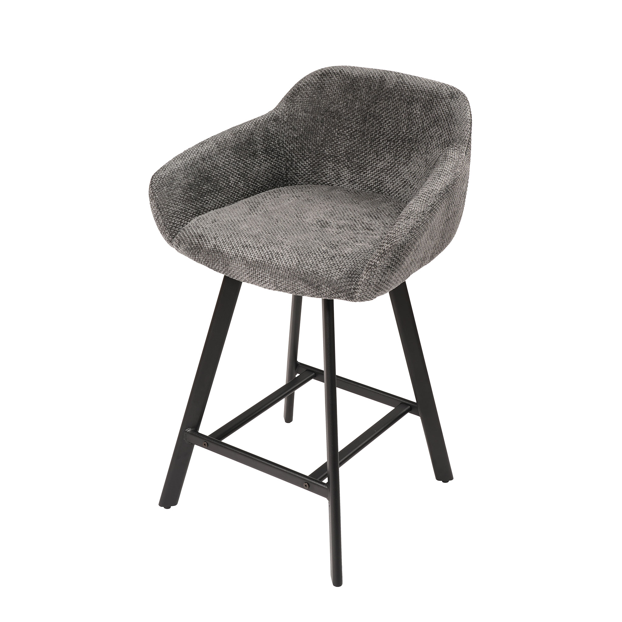 pusbario kėdė mey / eden 20 (stool 65), tamsiai pilka