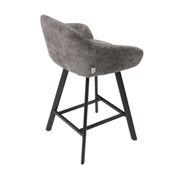 pusbario kėdė mey / eden 20 (stool 65), tamsiai pilka