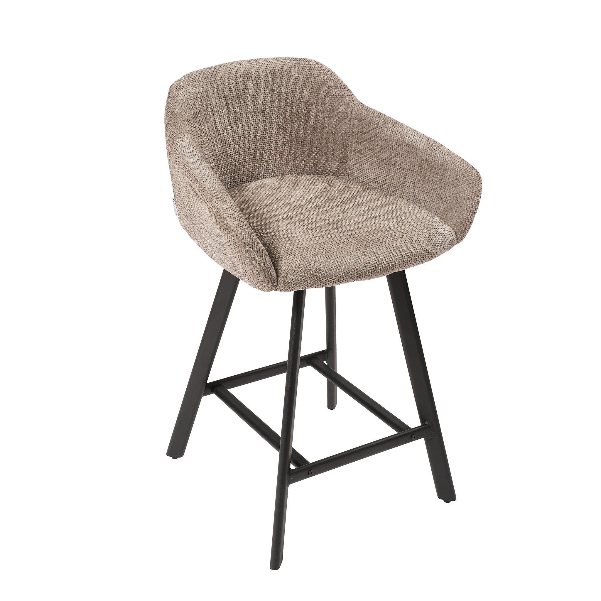 Pusbario kėdė Mey /  Eden 7 (Stool 65), Rusva