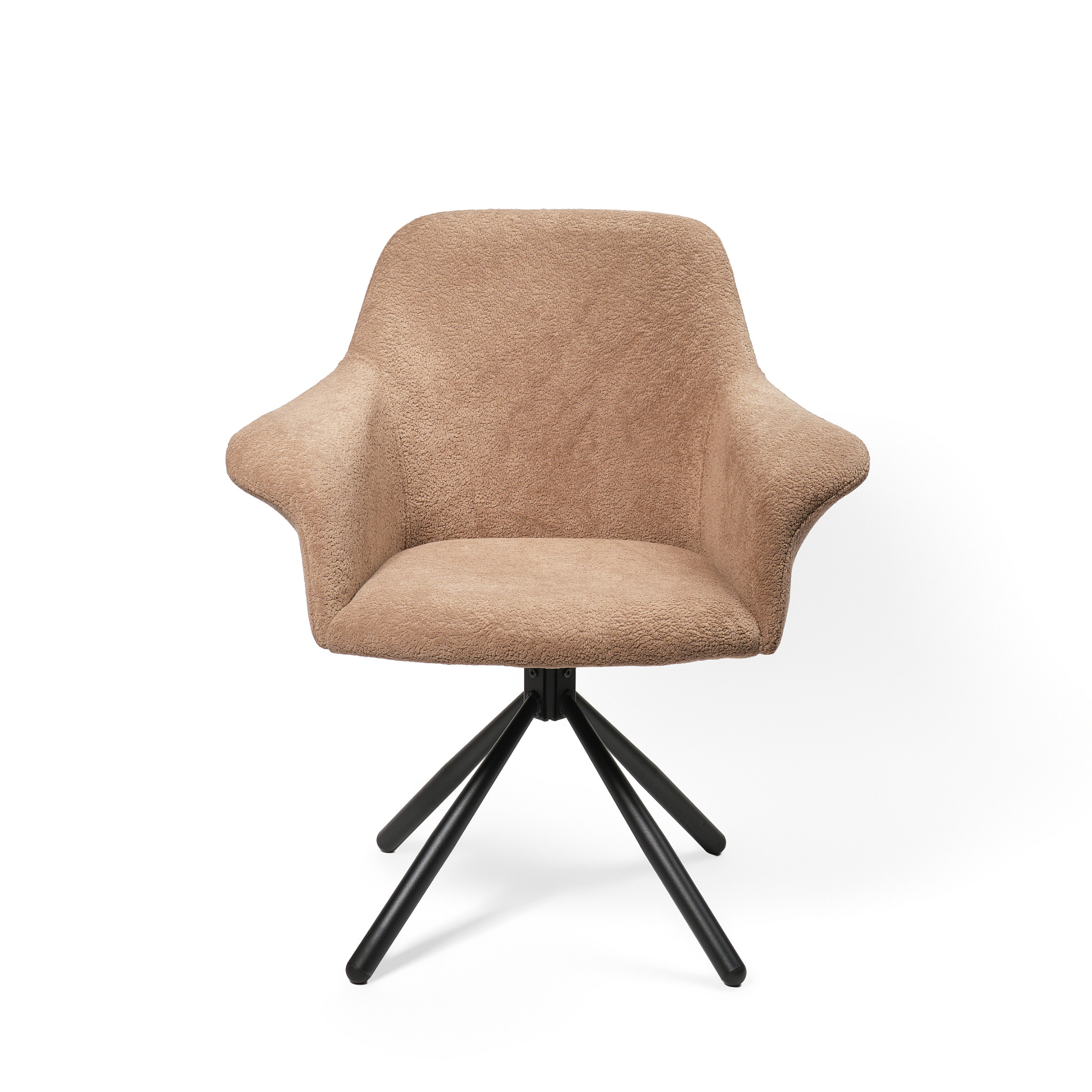 valgomojo kėdė pari/coco 5 swivel conic kd, ruda