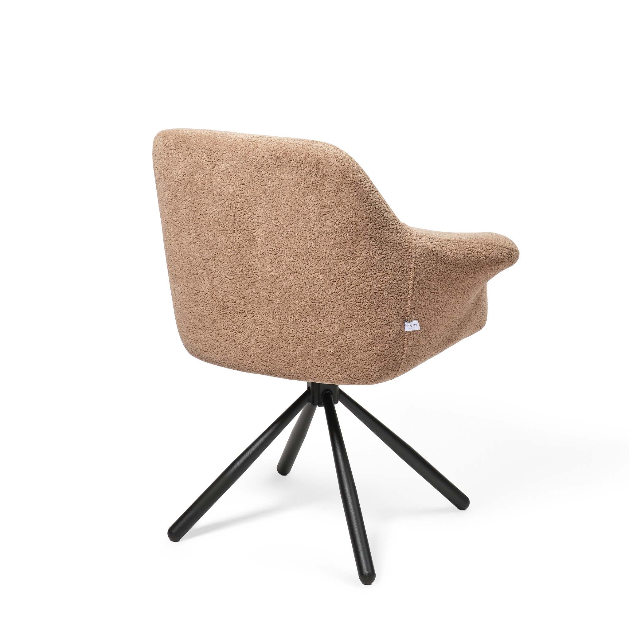 valgomojo kėdė pari/coco 5 swivel conic kd, ruda