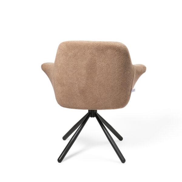 valgomojo kėdė pari/coco 5 swivel conic kd, ruda
