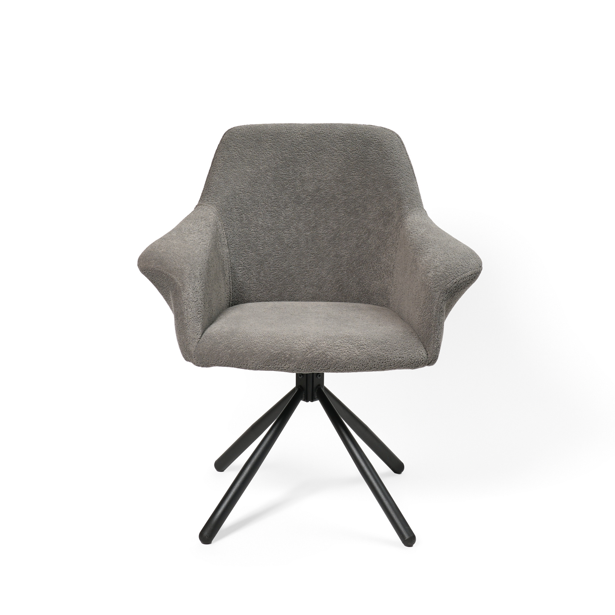 valgomojo kėdė pari/coco 13 swivel conic kd, pilka