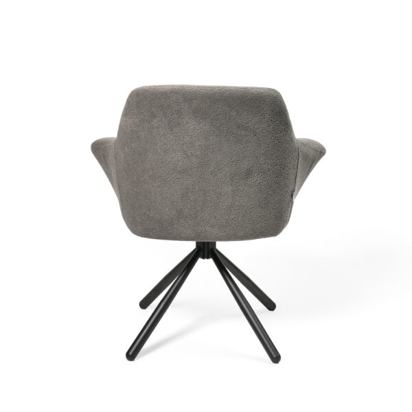 valgomojo kėdė pari/coco 13 swivel conic kd, pilka