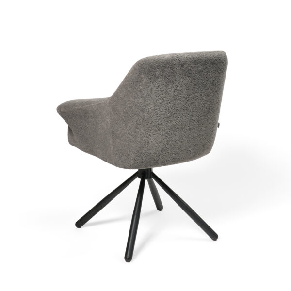 valgomojo kėdė pari/coco 13 swivel conic kd, pilka