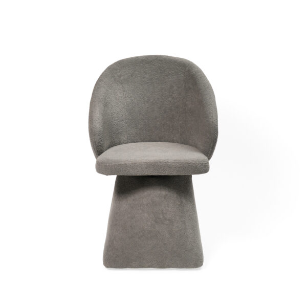 valgomojo kėdė patya/coco 13 swivel upholstered, pilka