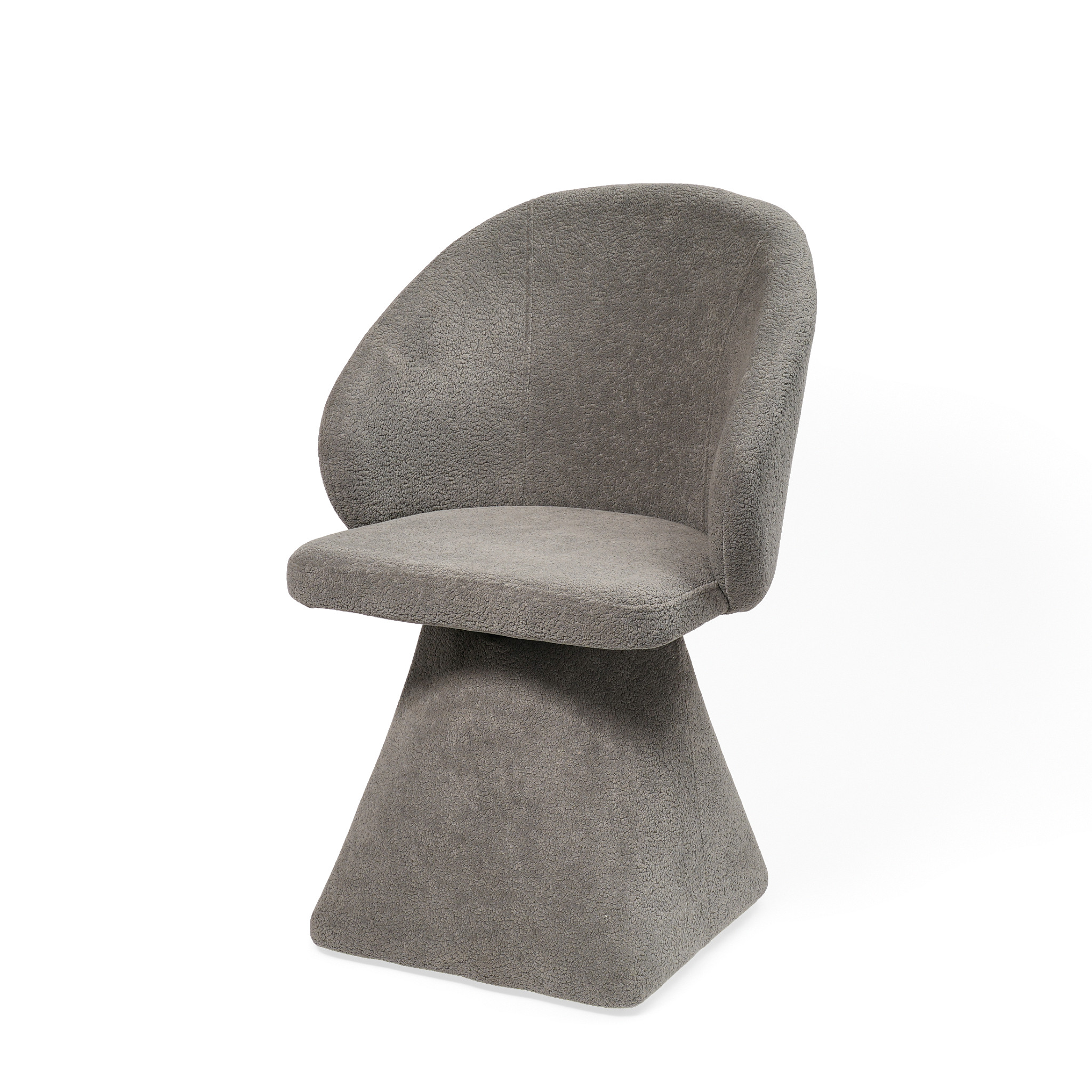 valgomojo kėdė patya/coco 13 swivel upholstered, pilka