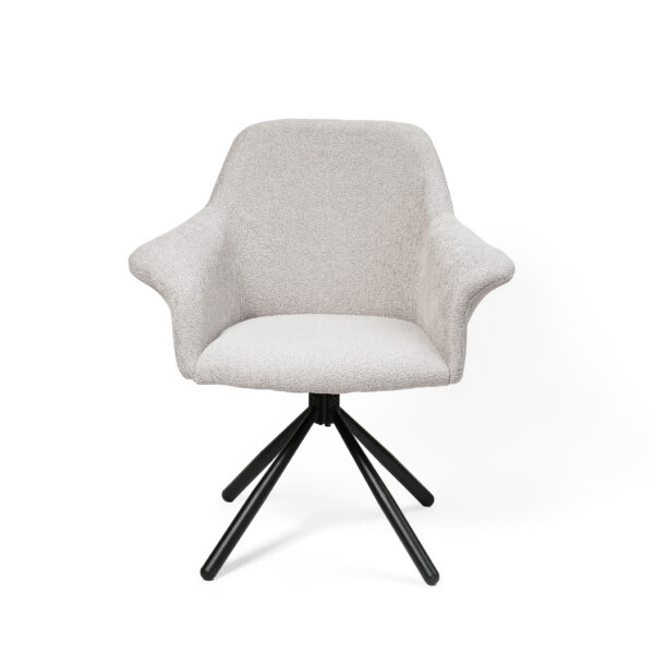 valgomojo kėdė pari/odessa 650 swivel conic kd, Šviesiai pilka