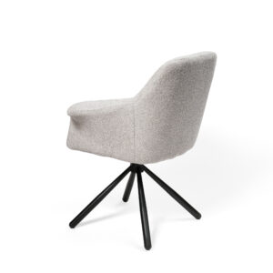 Valgomojo kėdė Pari/Odessa 650-Swivel Conic KD, Šviesiai pilka