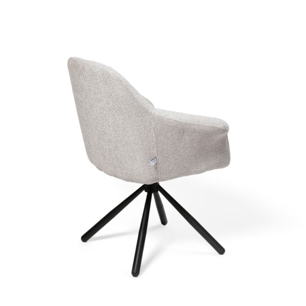 valgomojo kėdė pari/odessa 650 swivel conic kd, Šviesiai pilka