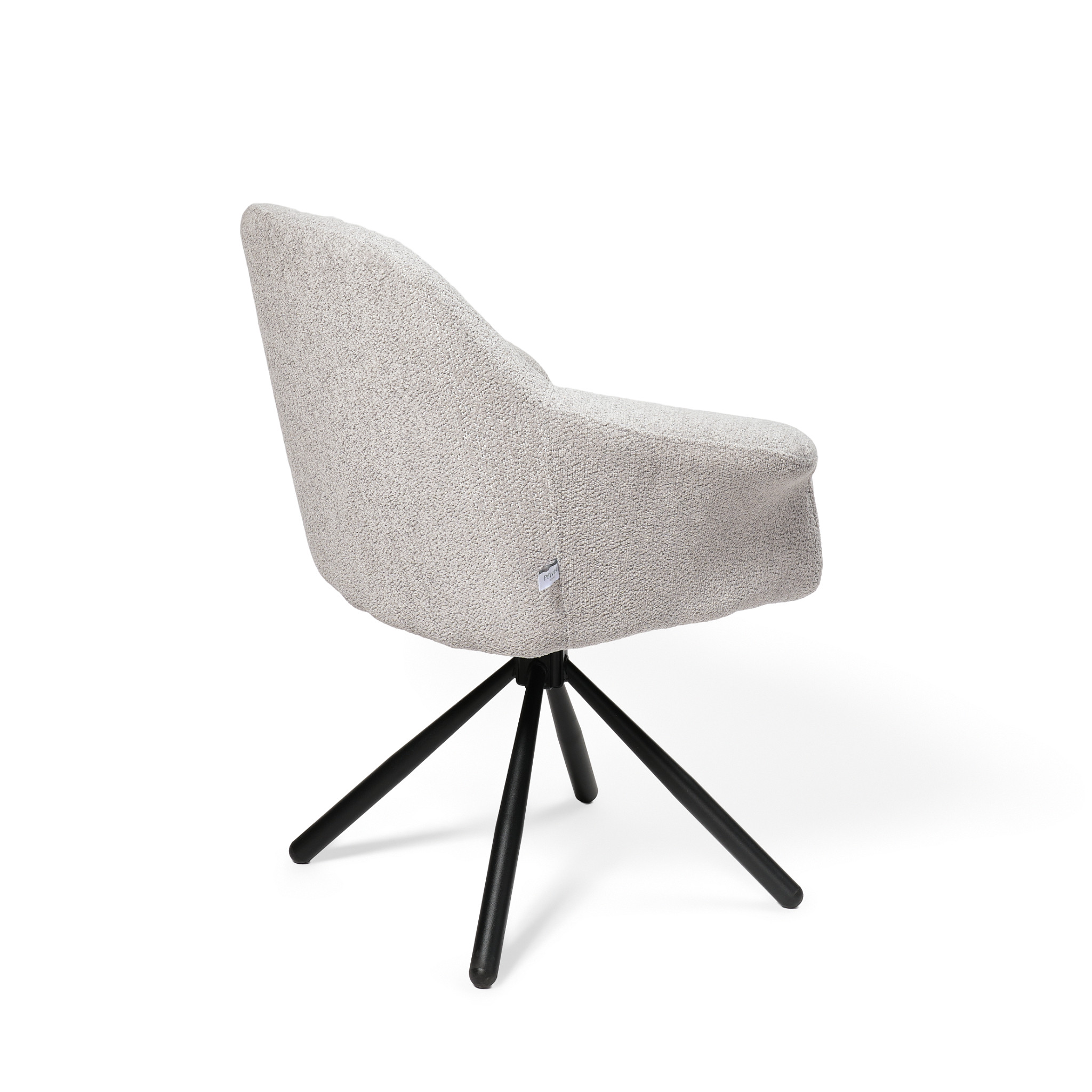 valgomojo kėdė pari/odessa 650 swivel conic kd, Šviesiai pilka
