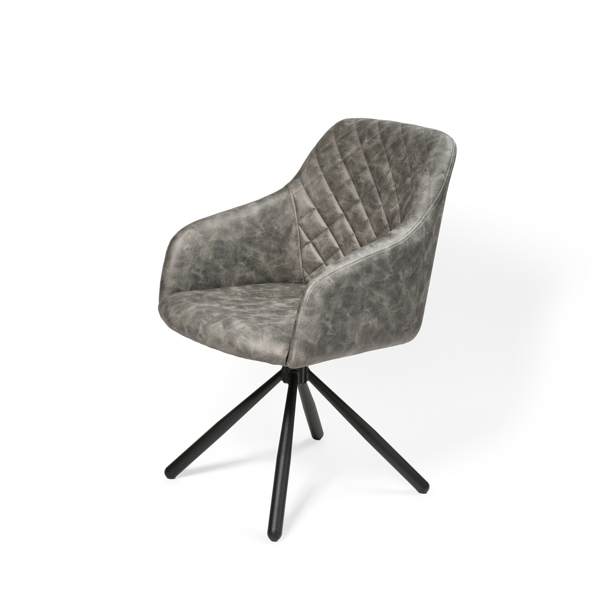 valgomojo kėdė rarra/uras 12 swivel conic kd, pilka