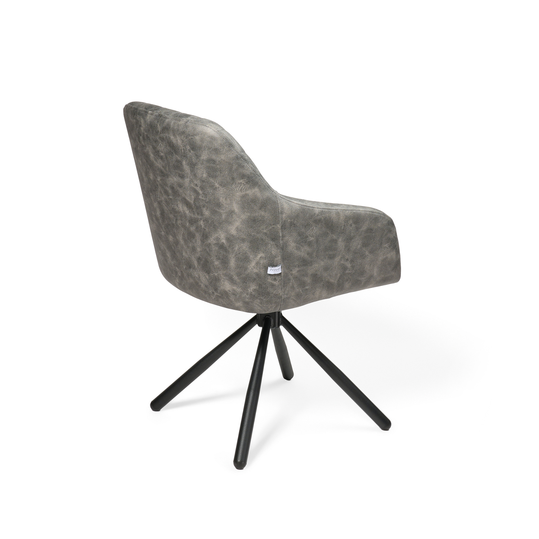 valgomojo kėdė rarra/uras 12 swivel conic kd, pilka