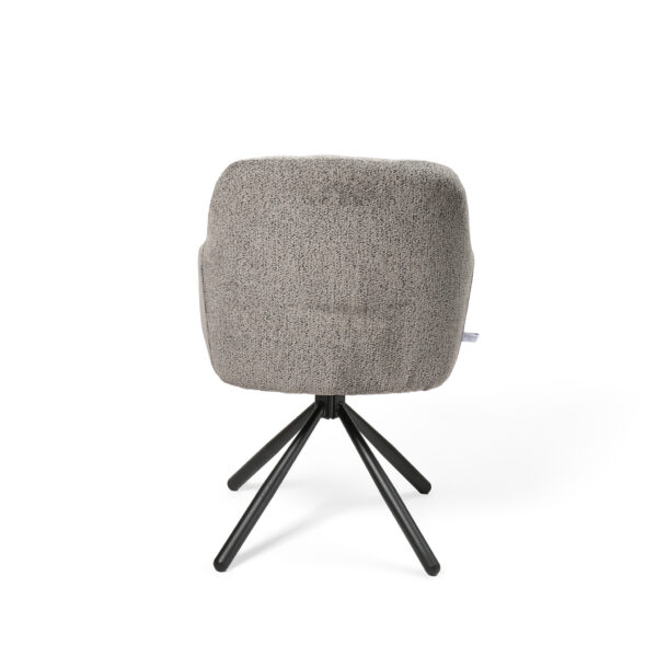 valgomojo kėdė rarra/odessa 620 swivel conic kd, tamsiai pilka