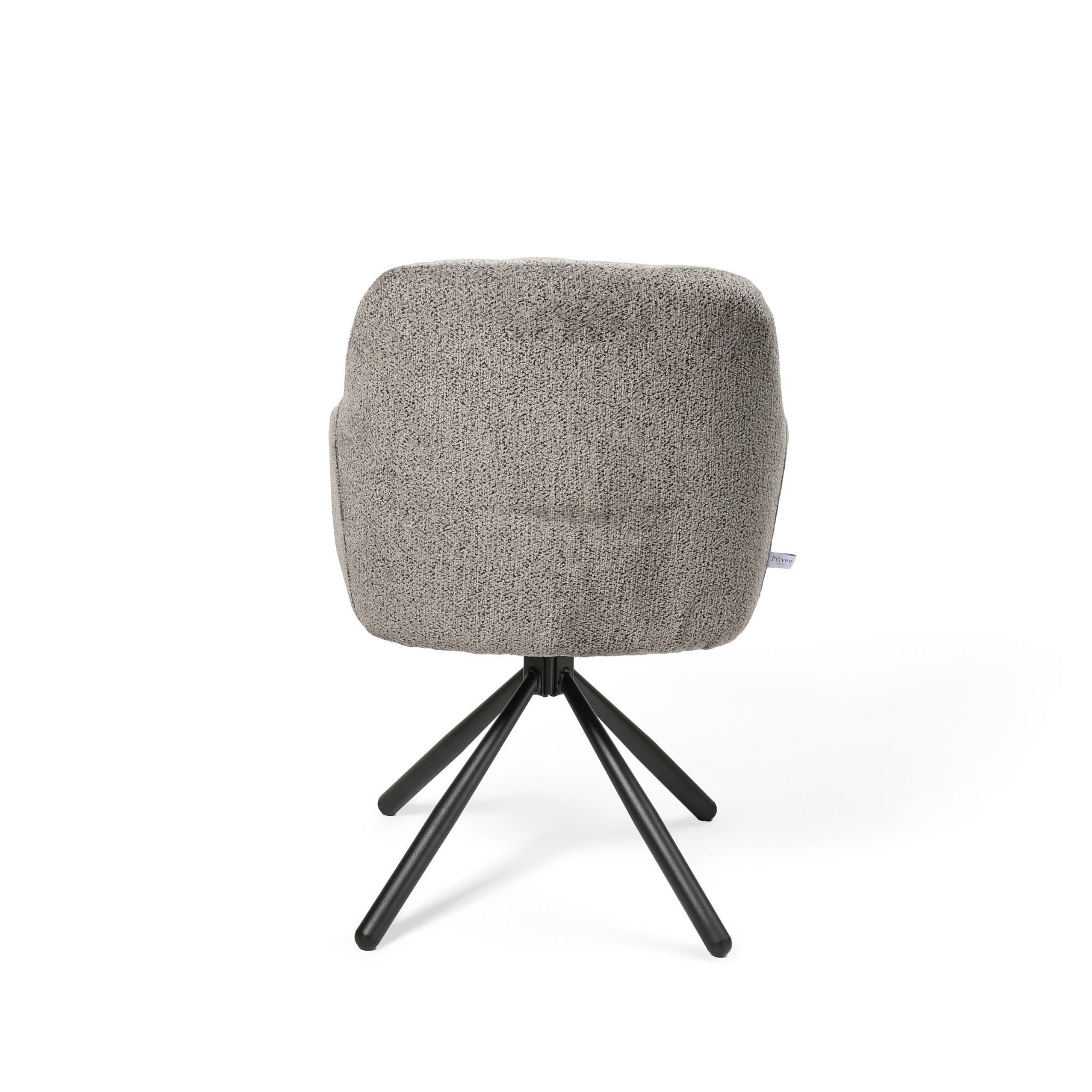 valgomojo kėdė rarra/odessa 620 swivel conic kd, tamsiai pilka