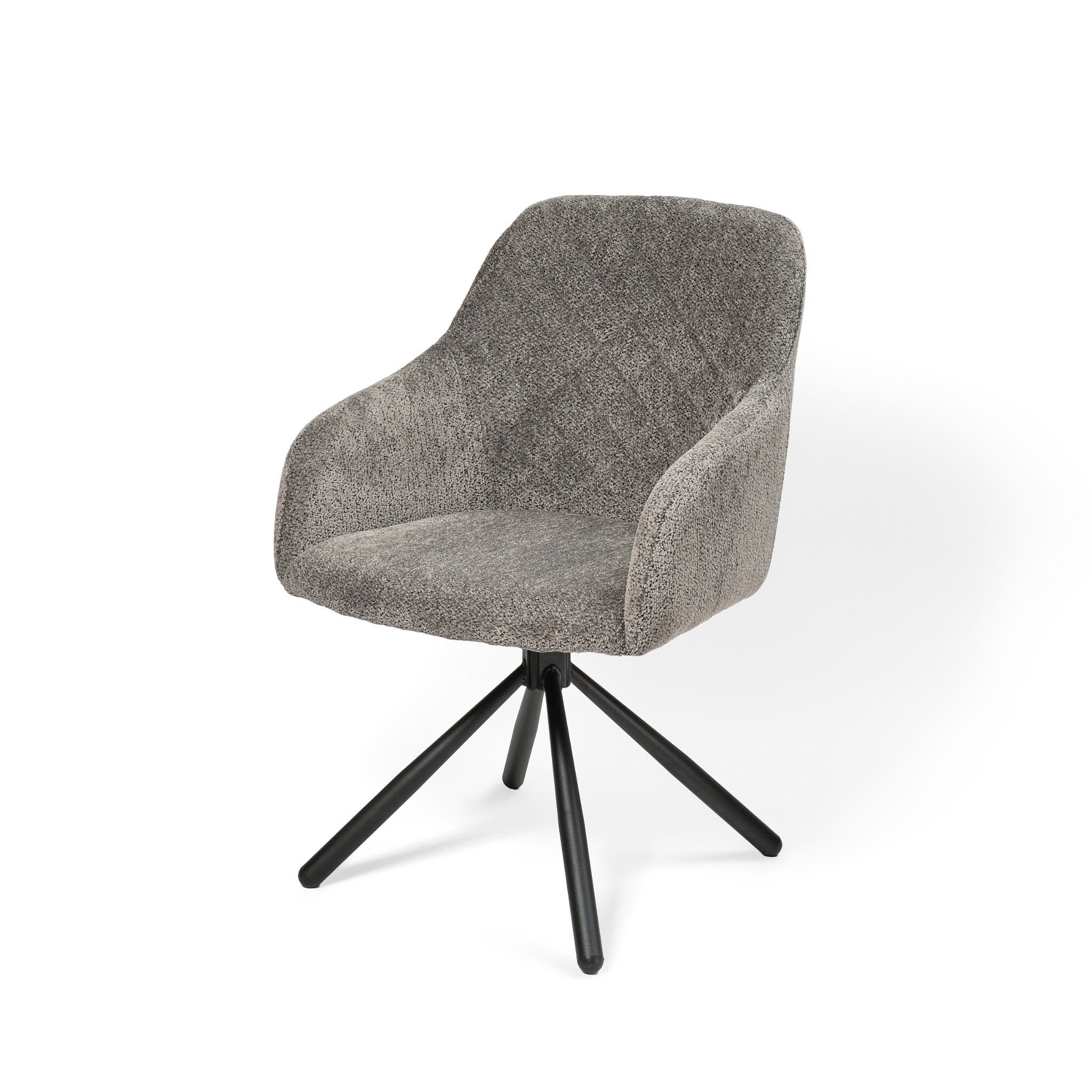 valgomojo kėdė rarra/odessa 620 swivel conic kd, tamsiai pilka