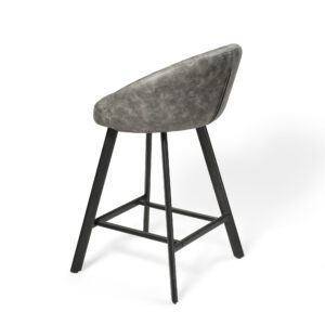 Pusbario kėdė Saki / Uras 12 (Stool 65), Pilka