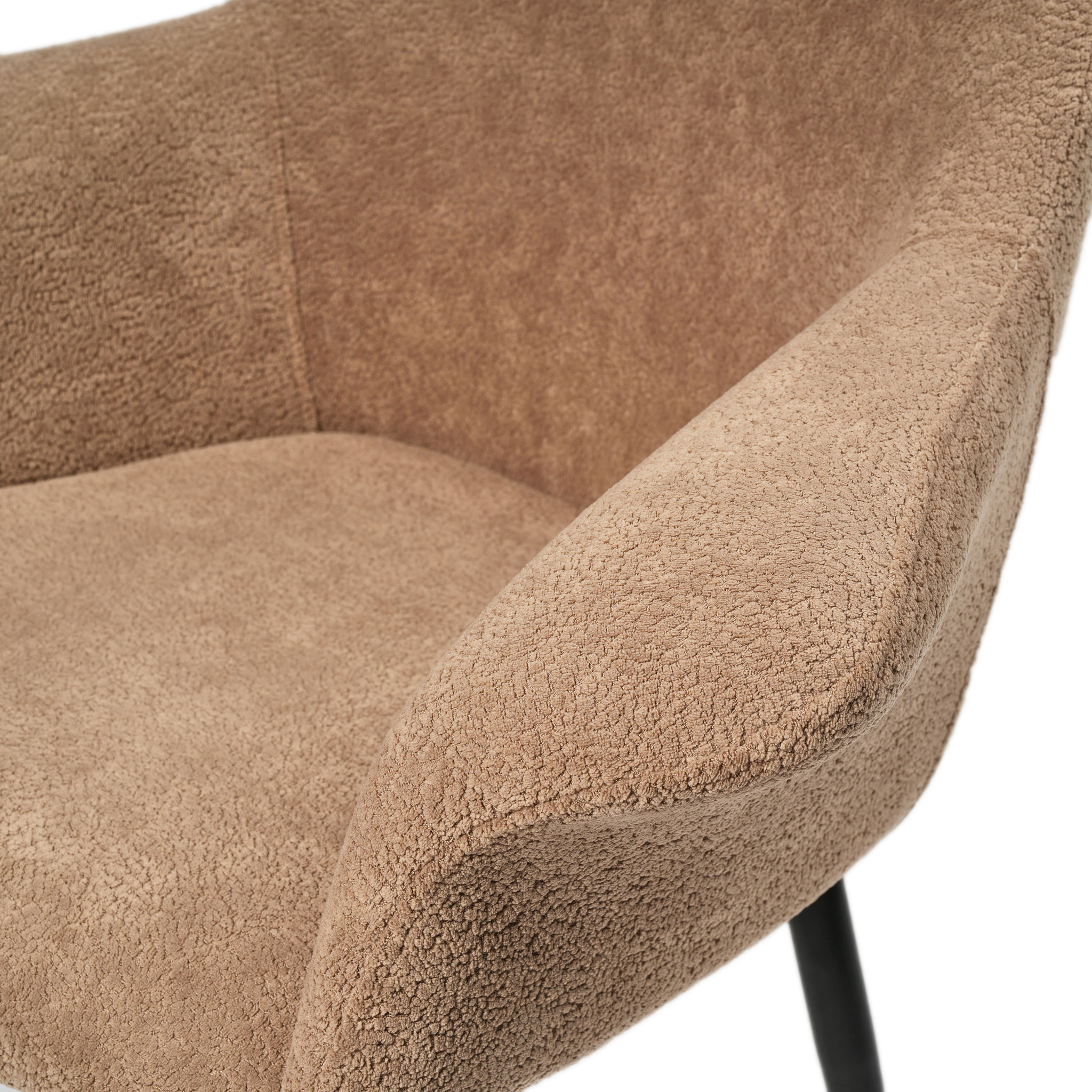 valgomojo kėdė pari/coco 5 swivel conic kd, ruda