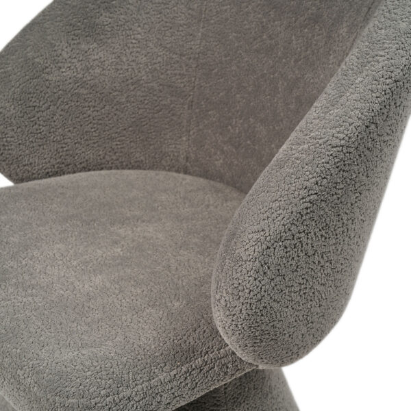 valgomojo kėdė patya/coco 13 swivel upholstered, pilka