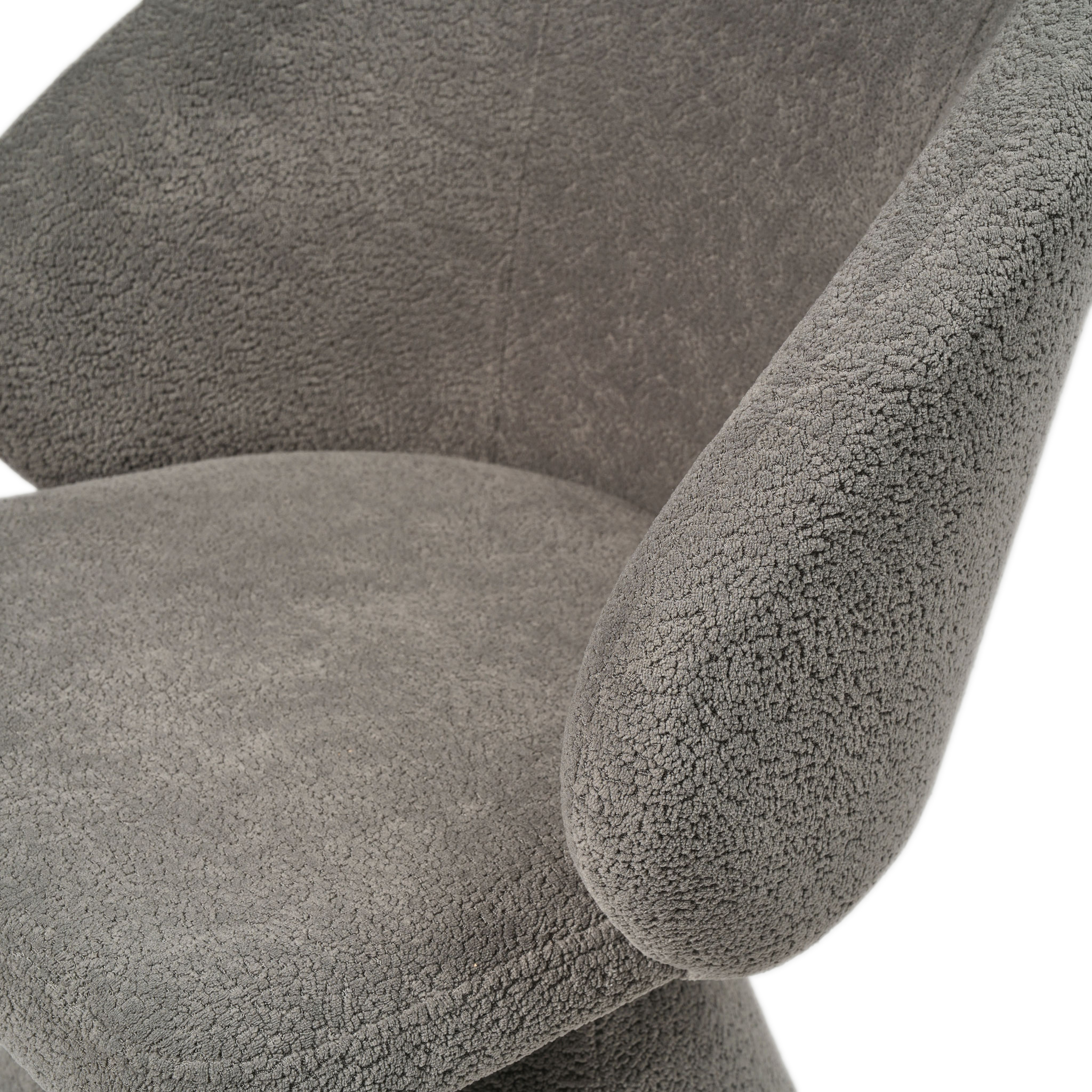 valgomojo kėdė patya/coco 13 swivel upholstered, pilka