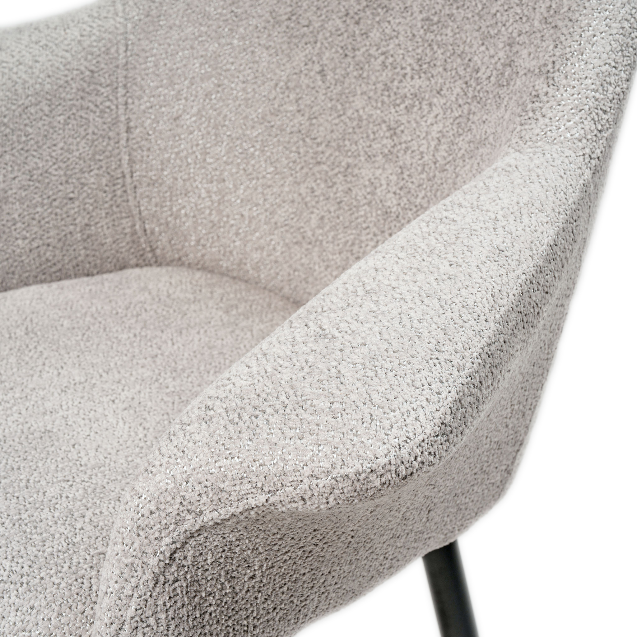 valgomojo kėdė pari/odessa 650 swivel conic kd, Šviesiai pilka