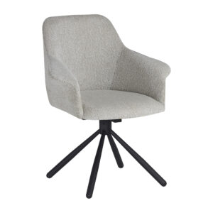 Valgomojo kėdė Pari/Odessa 30-Swivel Conic KD, Šviesiai rusva