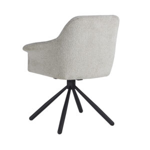 Valgomojo kėdė Pari/Odessa 30-Swivel Conic KD, Šviesiai rusva