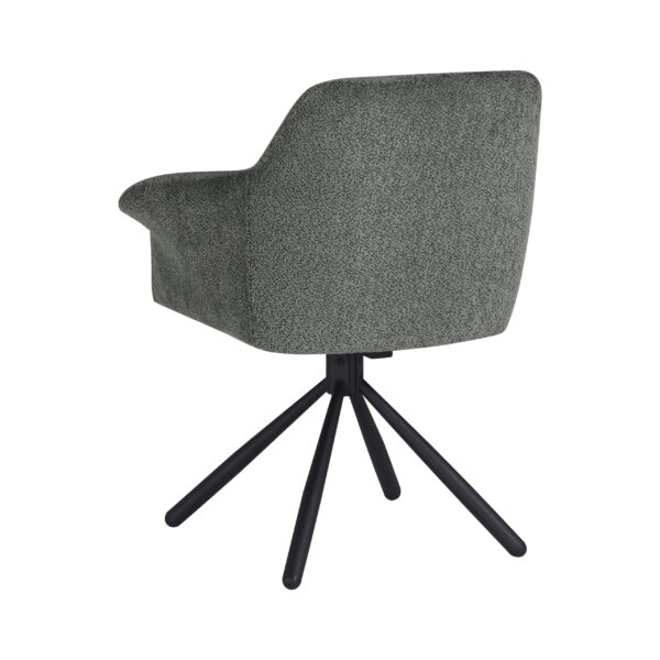 valgomojo kėdė pari/odessa 450 swivel conic kd, samanų žalia
