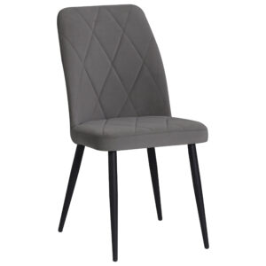 Valgomojo kėdė Vika/Anka 05-Conic KD, Pilka