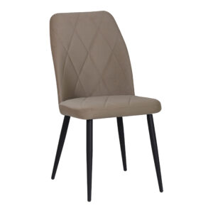 Valgomojo kėdė Vika/Anka 06-Conic KD, Rusvai pilka